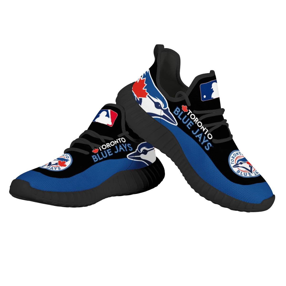 Men's Toronto Blue Jays Mesh Knit Sneakers/Shoes 002